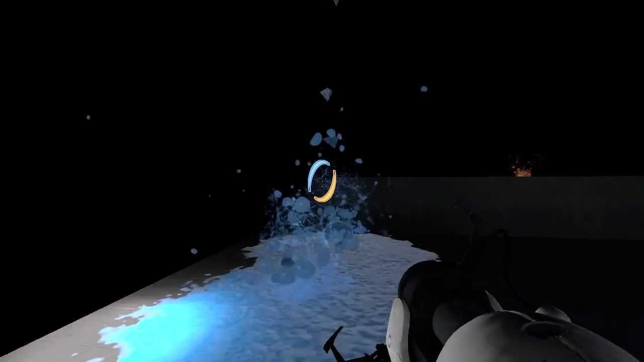 Screenshot of Portal 2 - Bhop Chamber